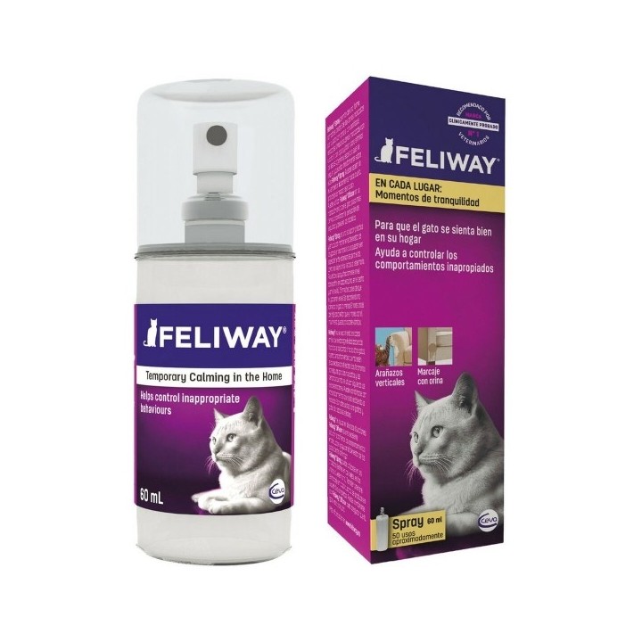 Eliminateur d'odeurs Ceva Feliway Calmant Chat 60 ml