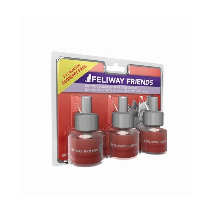 Eliminateur d'odeurs Ceva Friends Chat 3 x 48 ml