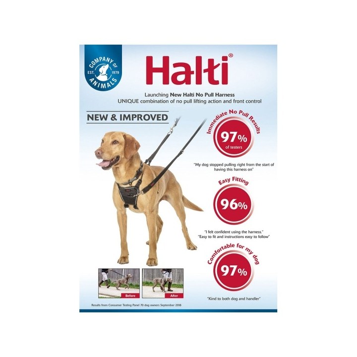 Harnais pour Chien Company of Animals Halti Taille S (26 36 cm)