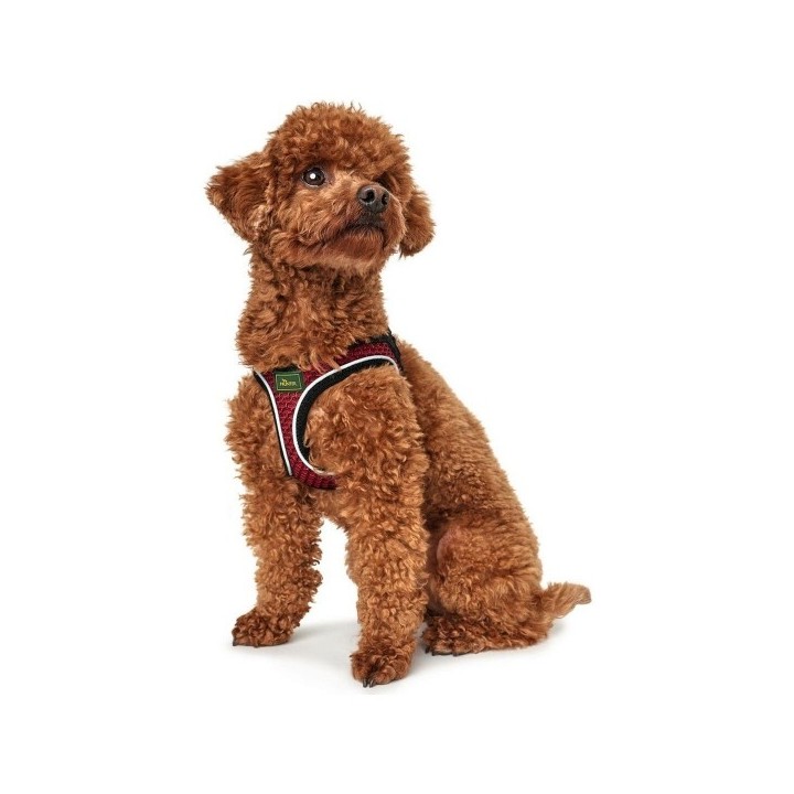 Harnais pour Chien Hunter Hilo Comfort XS S Rouge (37 42 cm)