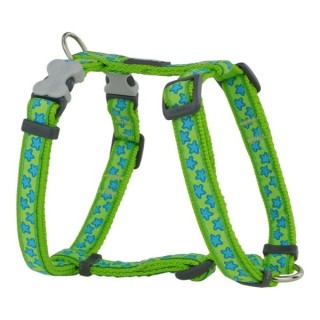 Harnais pour Chien Red Dingo Style Turquoise Étoile Vert 37 61 cm