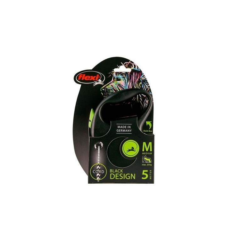 Laisse pour Chien Flexi Design Vert Taille XS (3 m)