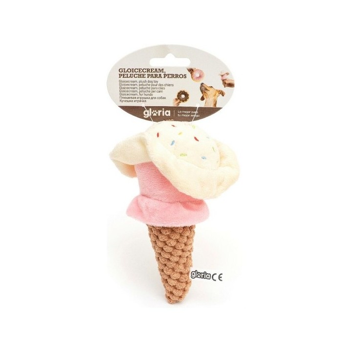 Jouet pour chien en peluche Gloria Gloicecream Glace