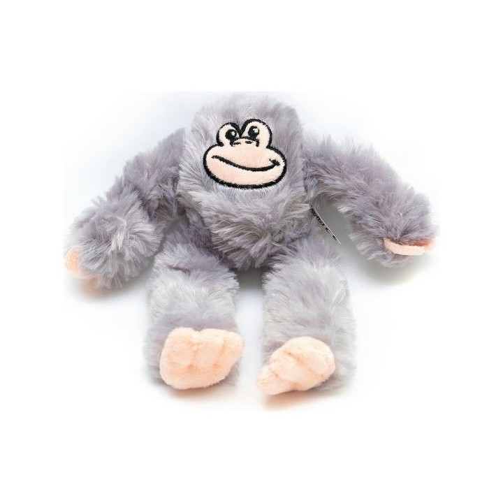 Jouet pour chien en peluche Gloria Iwazaru 11 x 44 x 45 cm Singe Gris