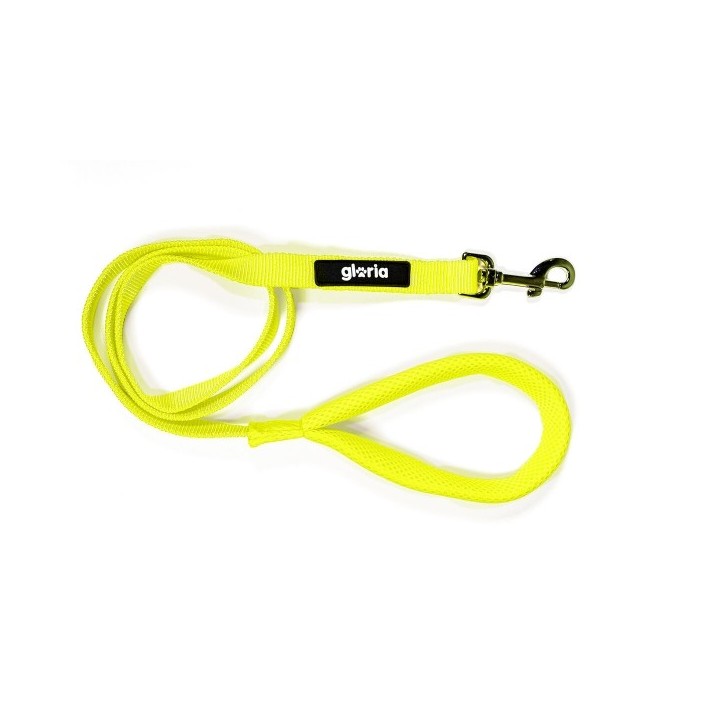 Laisse pour Chien Gloria Jaune S