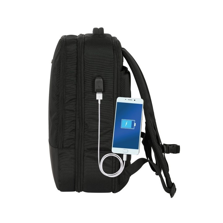 Sac à dos Safta Multisports De voyage Noir Business 30 x 44 x 16 cm