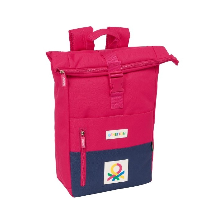 Sac à dos Casual Benetton Cherry Cerise Blue marine