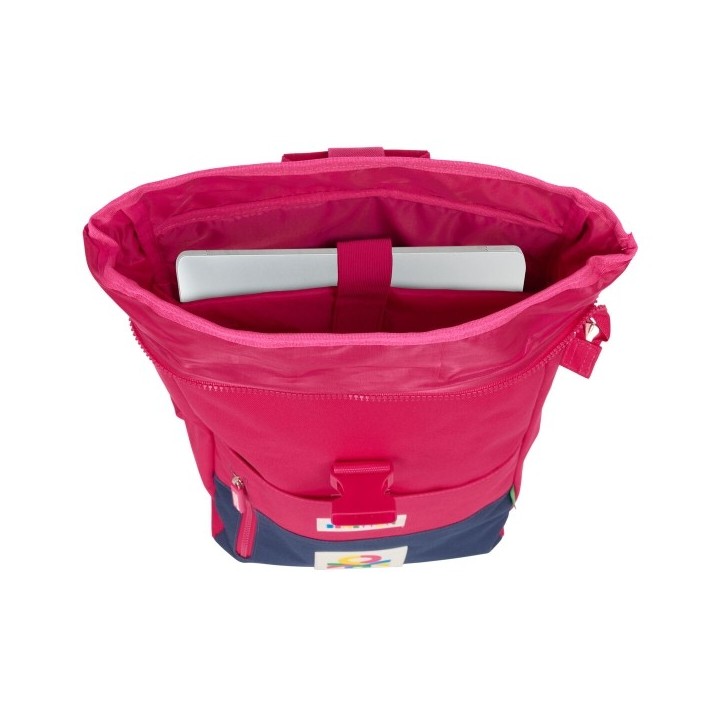 Sac à dos Casual Benetton Cherry Cerise Blue marine