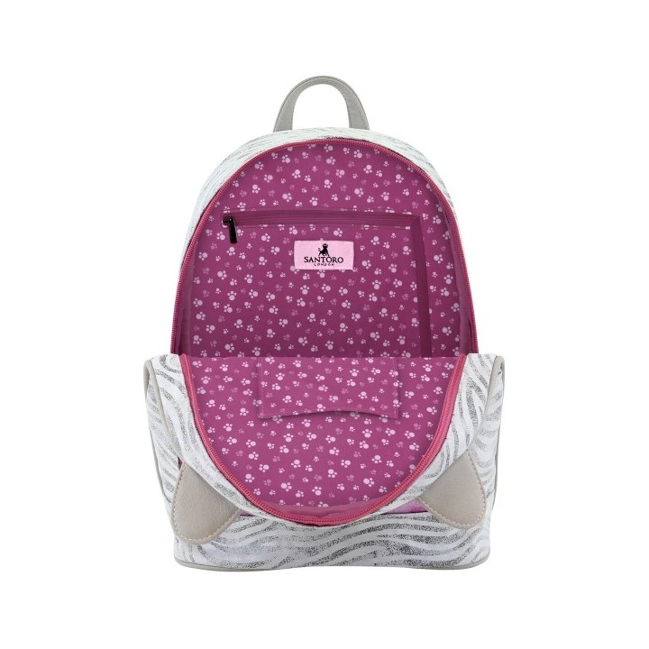 Sac à dos Casual Gorjuss Ruby wild Gris (25,5 x 31 x 10 cm)