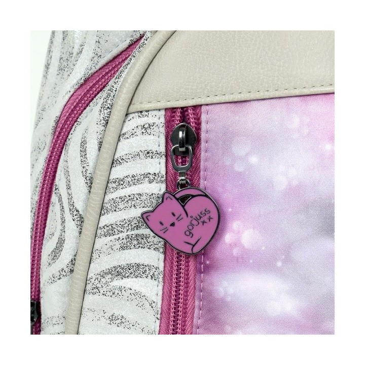 Sac à dos Casual Gorjuss Ruby wild Gris (25,5 x 31 x 10 cm)