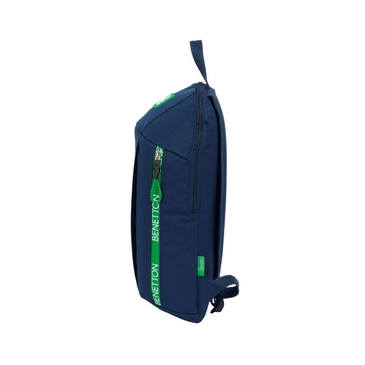 Sac à dos Casual Benetton Green Blue marine 22 x 39 x 10 cm