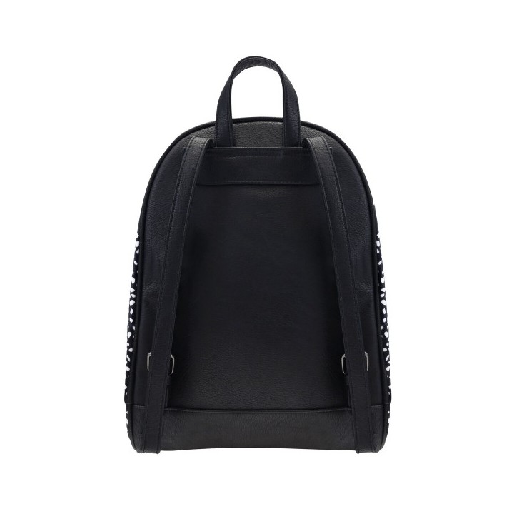 Sac à dos Casual Gorjuss Smitten kitten Noir Blanc (25,5 x 31 x 10 cm)