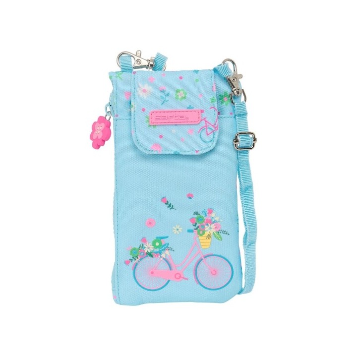 Porte monnaie Safta Bicicleta Bleu Bicyclette