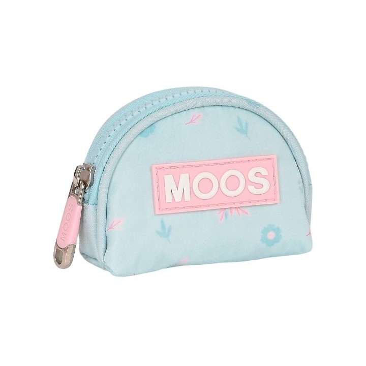 Porte monnaie Moos Garden 9.5 x 7 x 3 cm Turquoise
