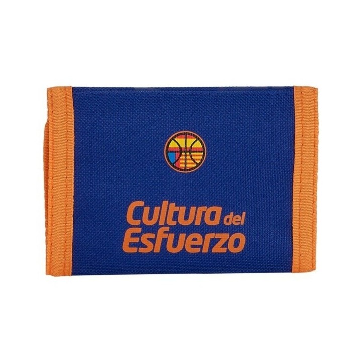 Portefeuille Valencia Basket Bleu Orange