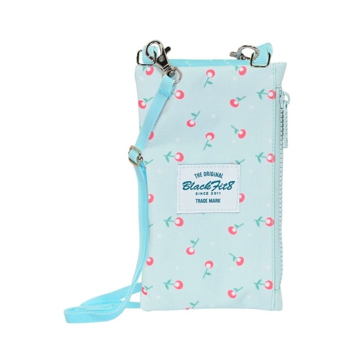 Porte monnaie BlackFit8 Mariposa Bleu Protection pour téléphone portable