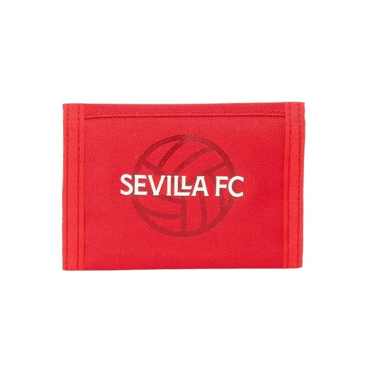 Portefeuille Sevilla Fútbol Club Rouge 12,5 x 9,5 x 1 cm