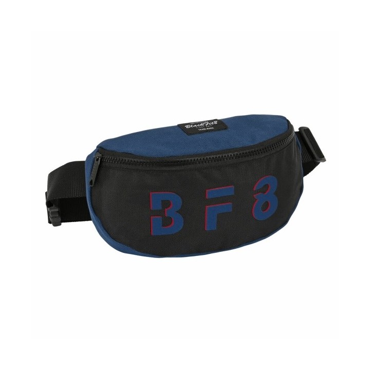 Sac banane BlackFit8 Urban Noir Blue marine 23 x 14 x 9 cm