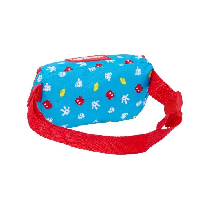 Sac banane Mickey Mouse Clubhouse Fantastic Bleu Rouge 23 x 14 x 9 cm