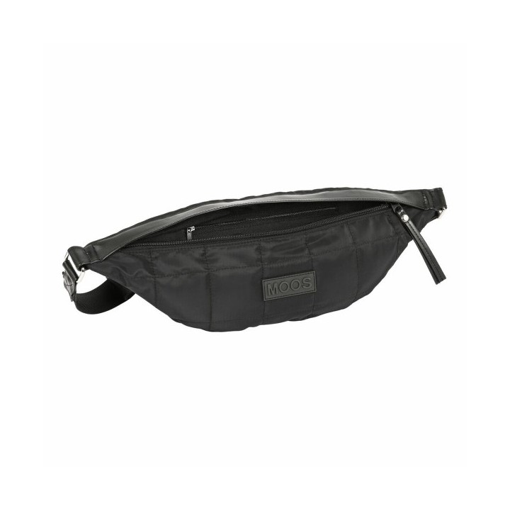 Sac banane Moos Negro Noir Rembourré 41 x 15.5 x 7 cm