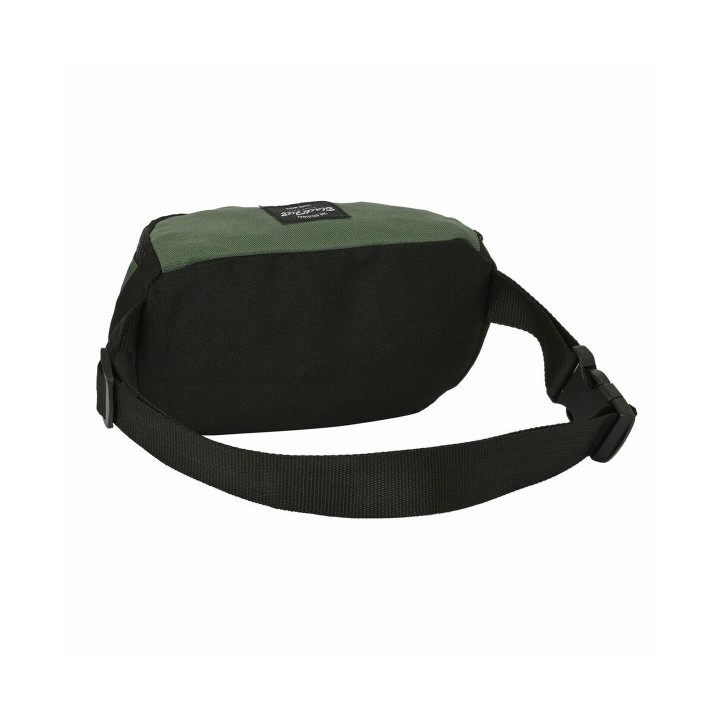 Sac banane BlackFit8 Gradient Noir Vert militaire 23 x 14 x 9 cm