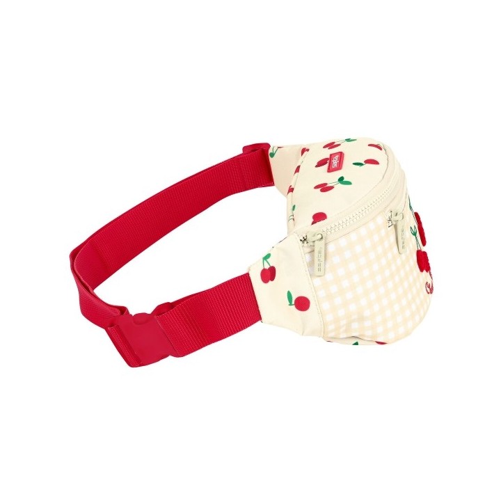 Sac banane Safta Cherry Beige 23 x 12 x 9 cm