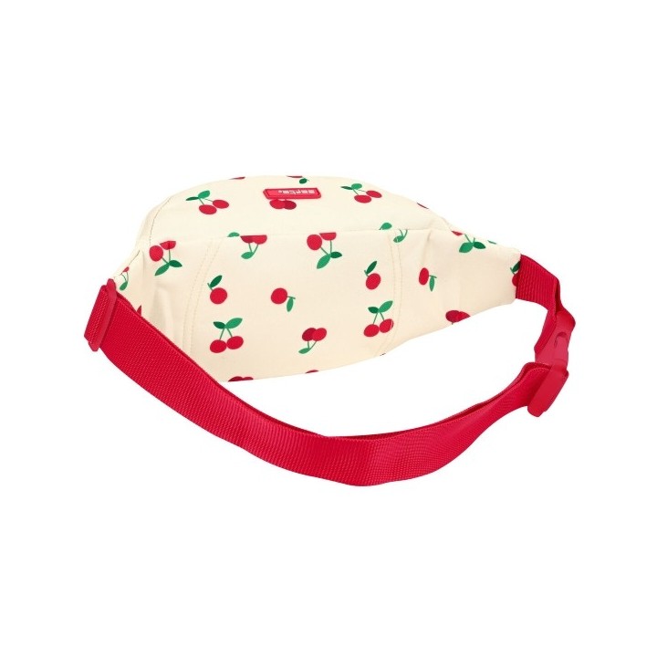 Sac banane Safta Cherry Beige 23 x 12 x 9 cm