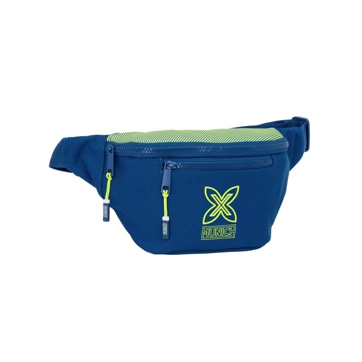 Sac banane Munich North Blue marine 23 x 12 x 9 cm