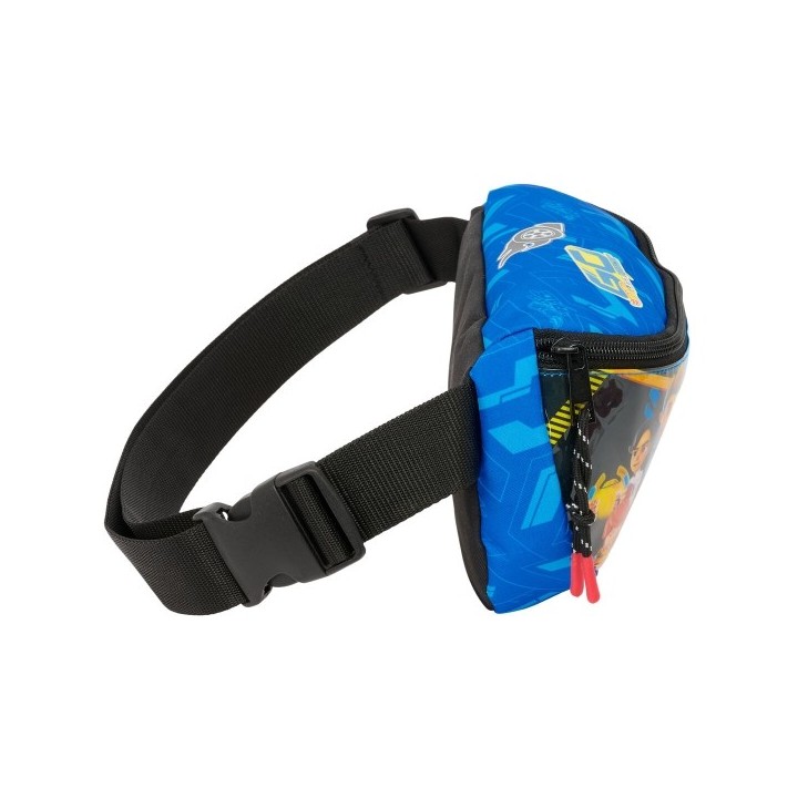 Sac banane Hot Wheels Let's race Bleu Noir 23 x 14 x 9 cm