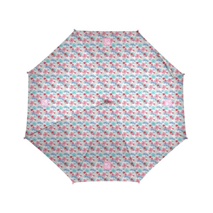 Parapluie Moos Flores Multicouleur Ø 86 cm