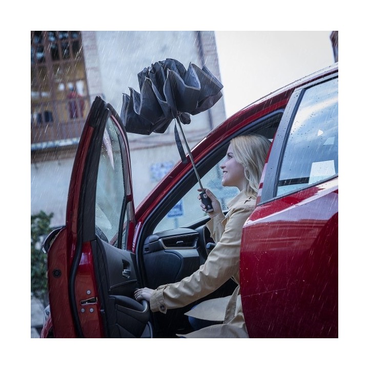 Parapluie Pliable à Fermeture Inversée avec LED Folbrella InnovaGoods