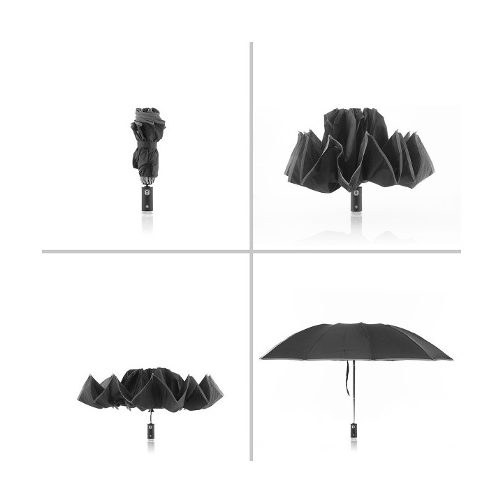 Parapluie Pliable à Fermeture Inversée avec LED Folbrella InnovaGoods