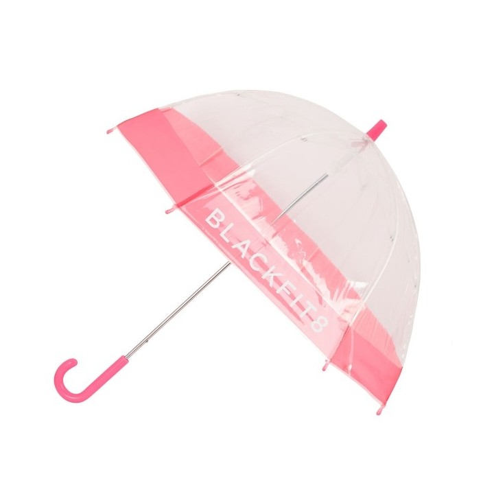 Parapluie BlackFit8 Glow up Rose Transparent PoE Ø 70 cm