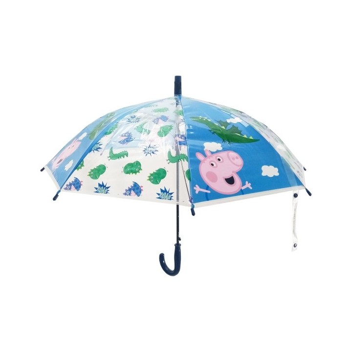 Parapluie Peppa Pig Pretty flowers Jaune Menthe Ø 76 cm