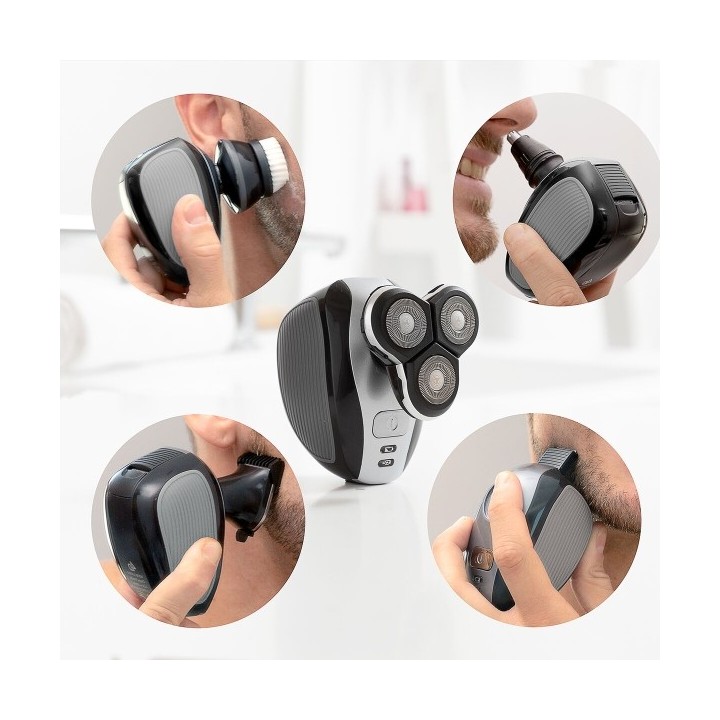 Rasoir Rechargeable Ergonomique Multifonction 5 en 1 Shavestyler InnovaGoods