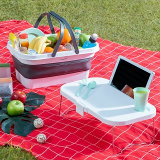 Panier de Pique nique Pliable avec Couvercle table Pickning InnovaGoods