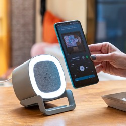 Haut Parleur Chargeur Sans fil avec LED Souwis InnovaGoods