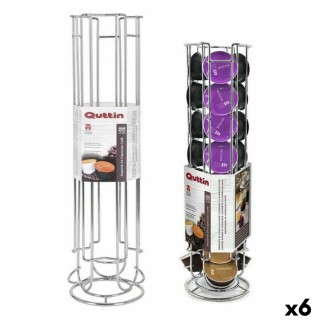 Support pour 24 capsules de café Quttin GR 48867 12 x 43 cm (6 Unités)