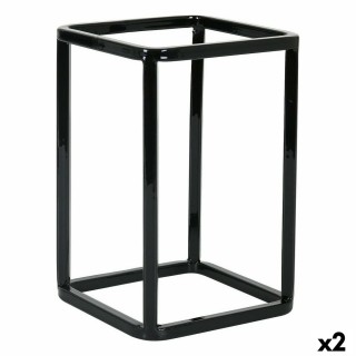 Support Inde Panier Multi usages Métal 12 x 12 x 18 cm (2 Unités)