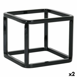 Support Inde Panier Multi usages Métal 12 x 12 x 10 cm (2 Unités)
