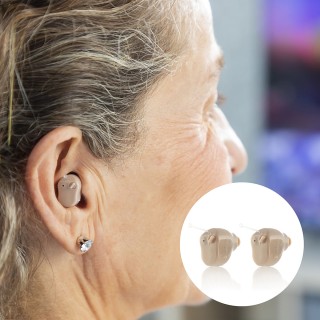 Amplificateur de Son Intra auriculaire avec Accessoires Hearzy InnovaGoods 2 Unités