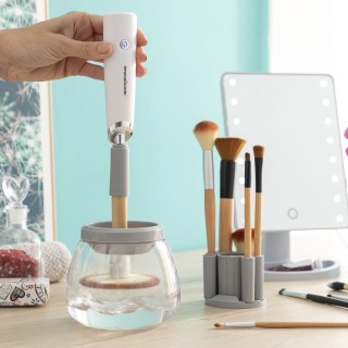Nettoyeur pour pinceaux de maquillage Heart InnovaGoods