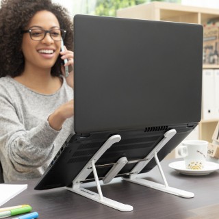 Support Pliable et Réglable pour Portable Flastan InnovaGoods