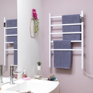 Porte serviettes électrique pour mur ou sol Racwel InnovaGoods