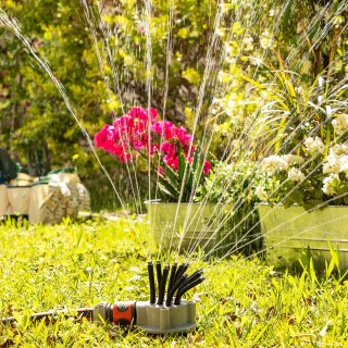 Asperseur d’Arrosage 360 pour Jardin Klerdden InnovaGoods 36 jets