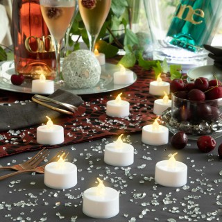 Lot de Bougies Chauffe plat LED Romandle InnovaGoods 12 Unités