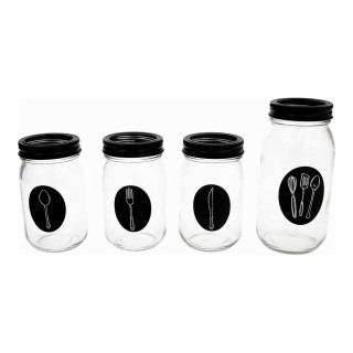 Pot en verre Vivalto 04 9411 Transparent 150 ml (6 Unités)