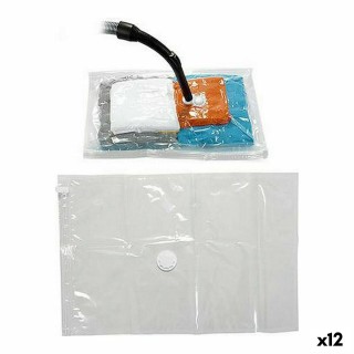 Sacs sous vide Kipit 58096 Transparent Polyéthylène Plastique 60 x 90 cm (12 Unités)