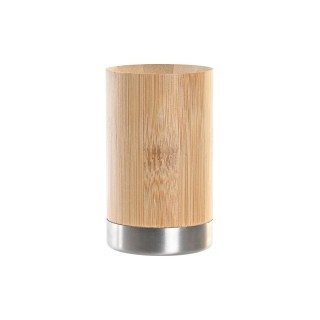 Brosse de salle de wc DKD Home Decor 9 x 9 x 35,5 cm Naturel Blanc polypropylène