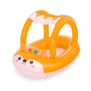 Bestway Bateau Gonflable Enfant Renard 94x66 cm +3 Ans Plage et Piscine 34168